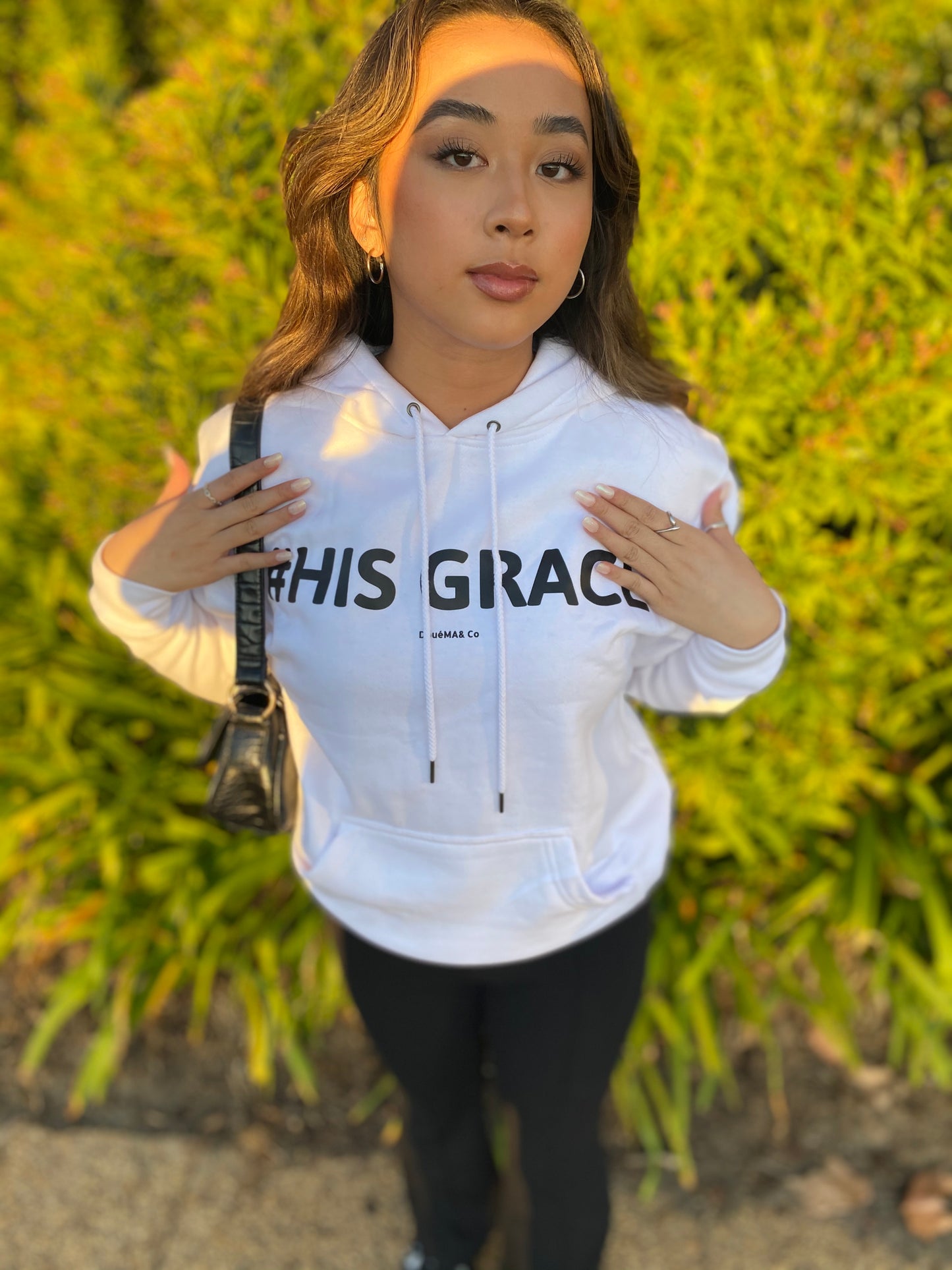 His Grace & the Father line Hoodies