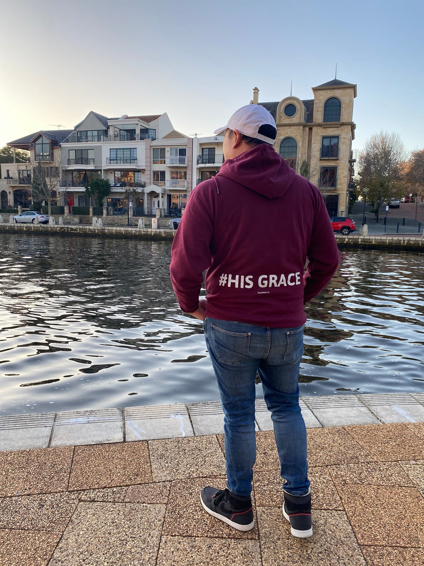 His Grace & the Father line Hoodies
